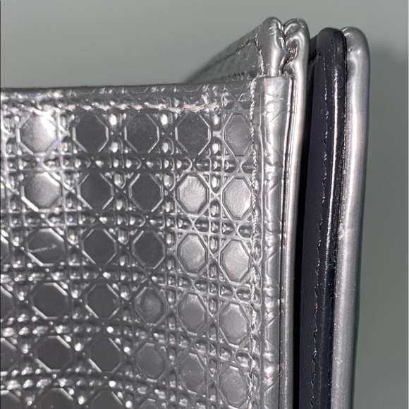 Diorama silver micro cannage flap bag - Picture 5 of 7